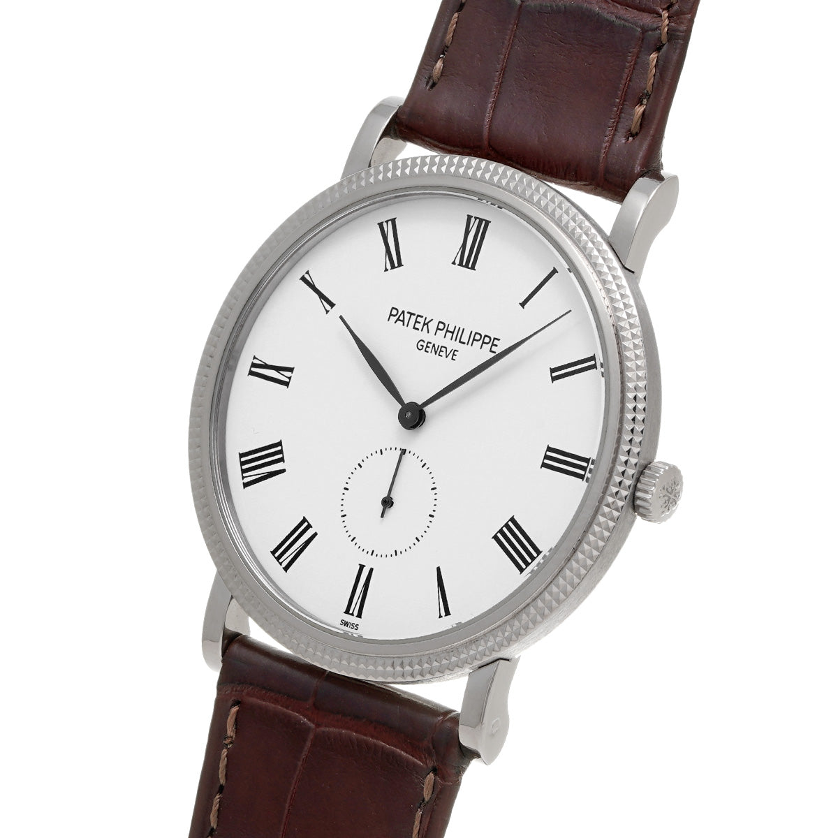 Calatrava 5119G-001 White PATEK PHILIPPE Men's [Pre-Owned].