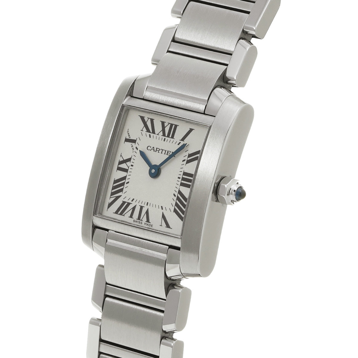 Tank Francaise SM W51008Q3 Silver CARTIER Ladies [Pre-owned]