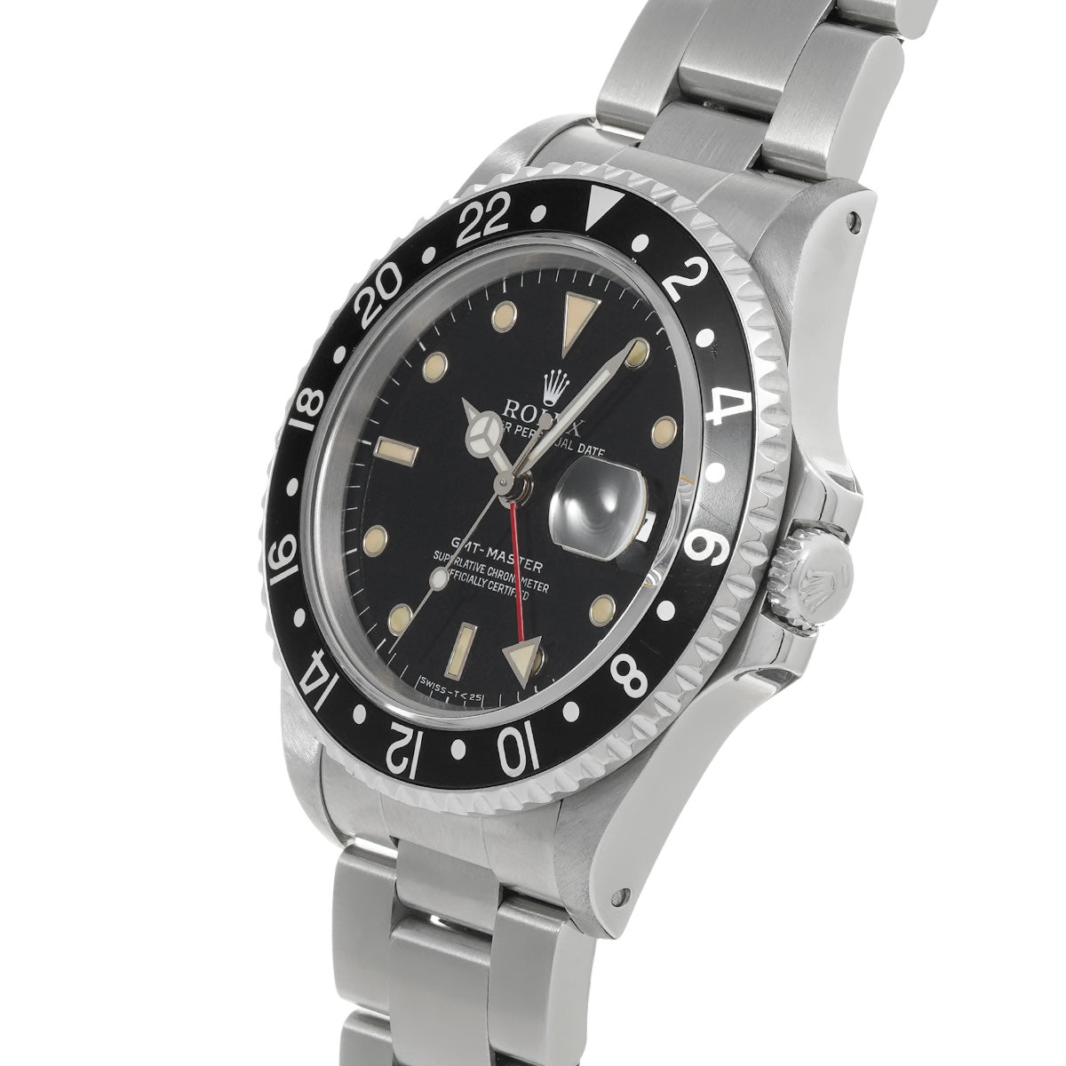 GMT Master 16700 N (manufactured circa 1992) Black ROLEX Men's [Pre-Owned].