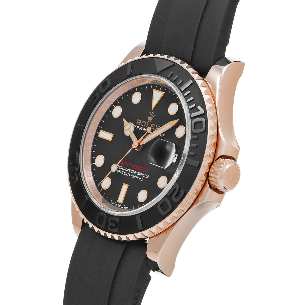 Yacht-Master 40 126655 Random Serial Black ROLEX Men's [Pre-Owned].