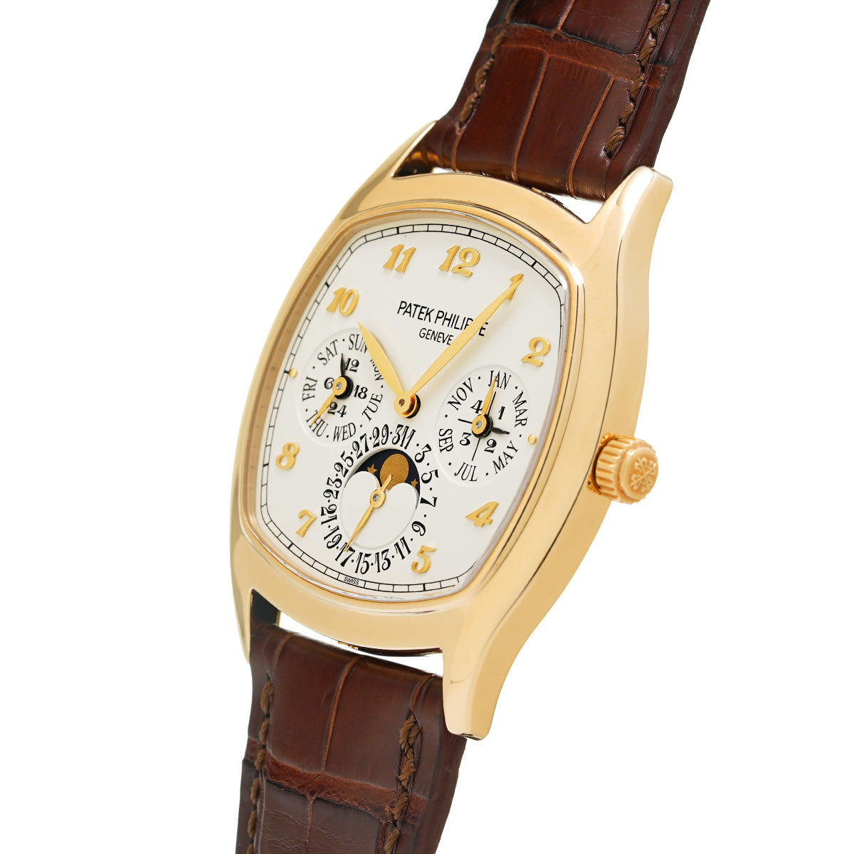 Grande Complication Perpetual Calendar 5940J-001 Silver PATEK PHILIPPE Men's [Pre-Owned].