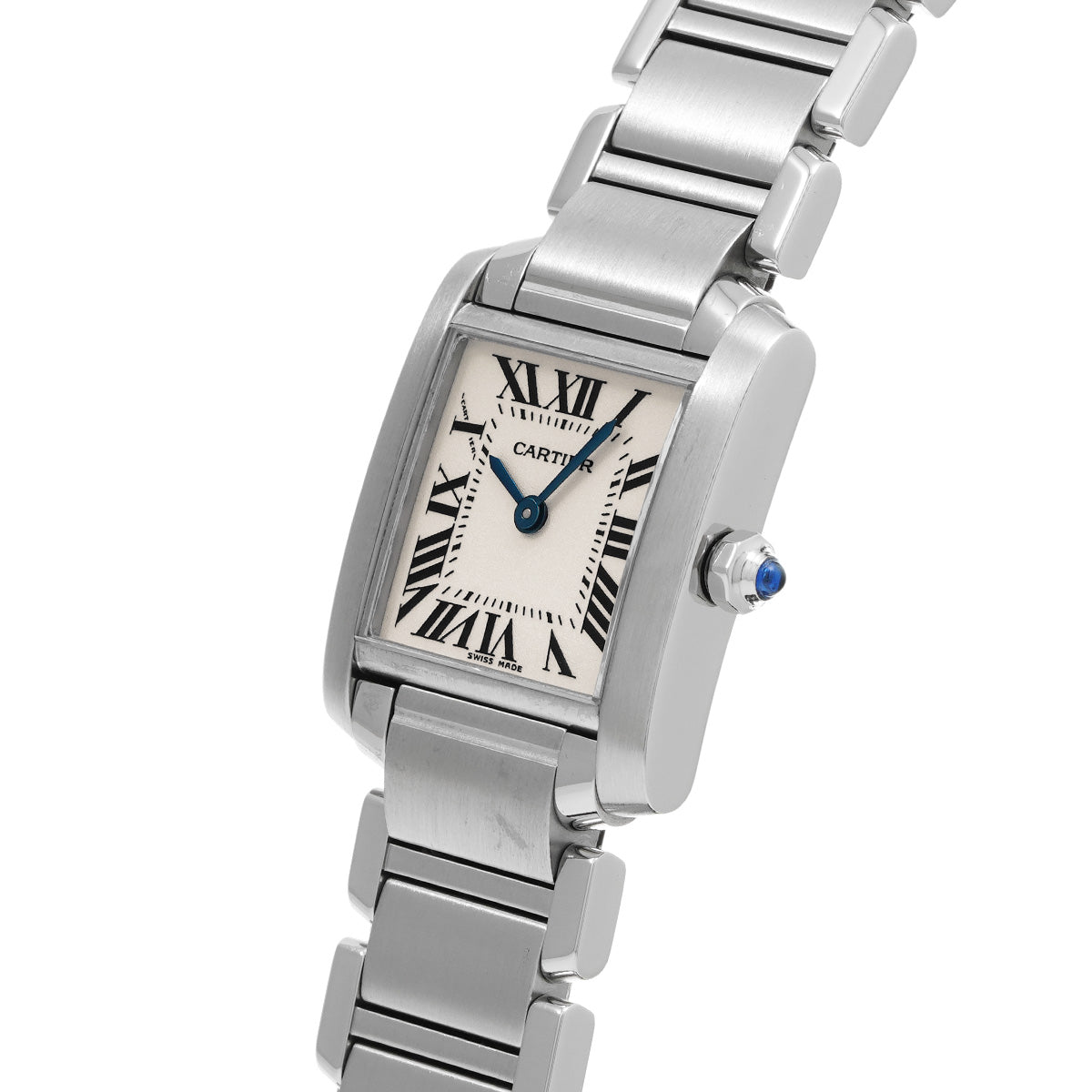 Tank Francaise SM W51008Q3 Silver CARTIER Ladies [Pre-owned]