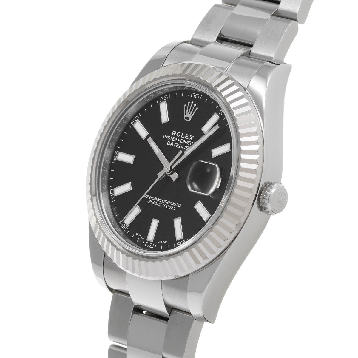 Datejust II 116334 Random Serial Black ROLEX Men's [Pre-owned].