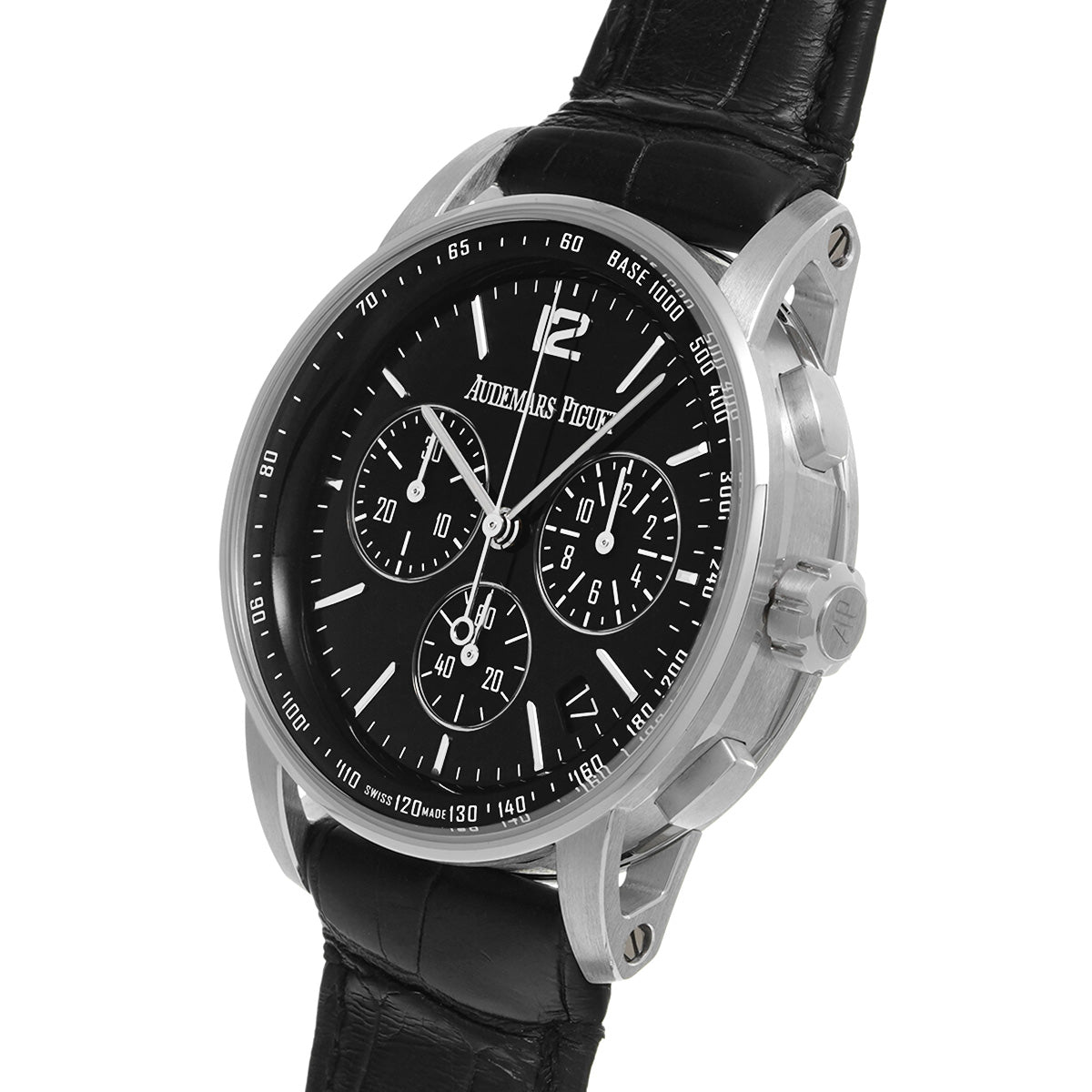 CODE 11.59 by Audemars Piguet Chronograph 26393BC.OO.A002CR.01 Black Lacquer AUDEMARS PIGUET Mens [Pre-Owned].