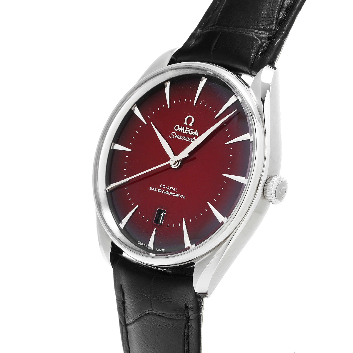 Seamaster Boutique Edition Co-Axial Master Chronometer 511.13.40.20.11.002 Burgundy OMEGA Mens [Pre-owned]