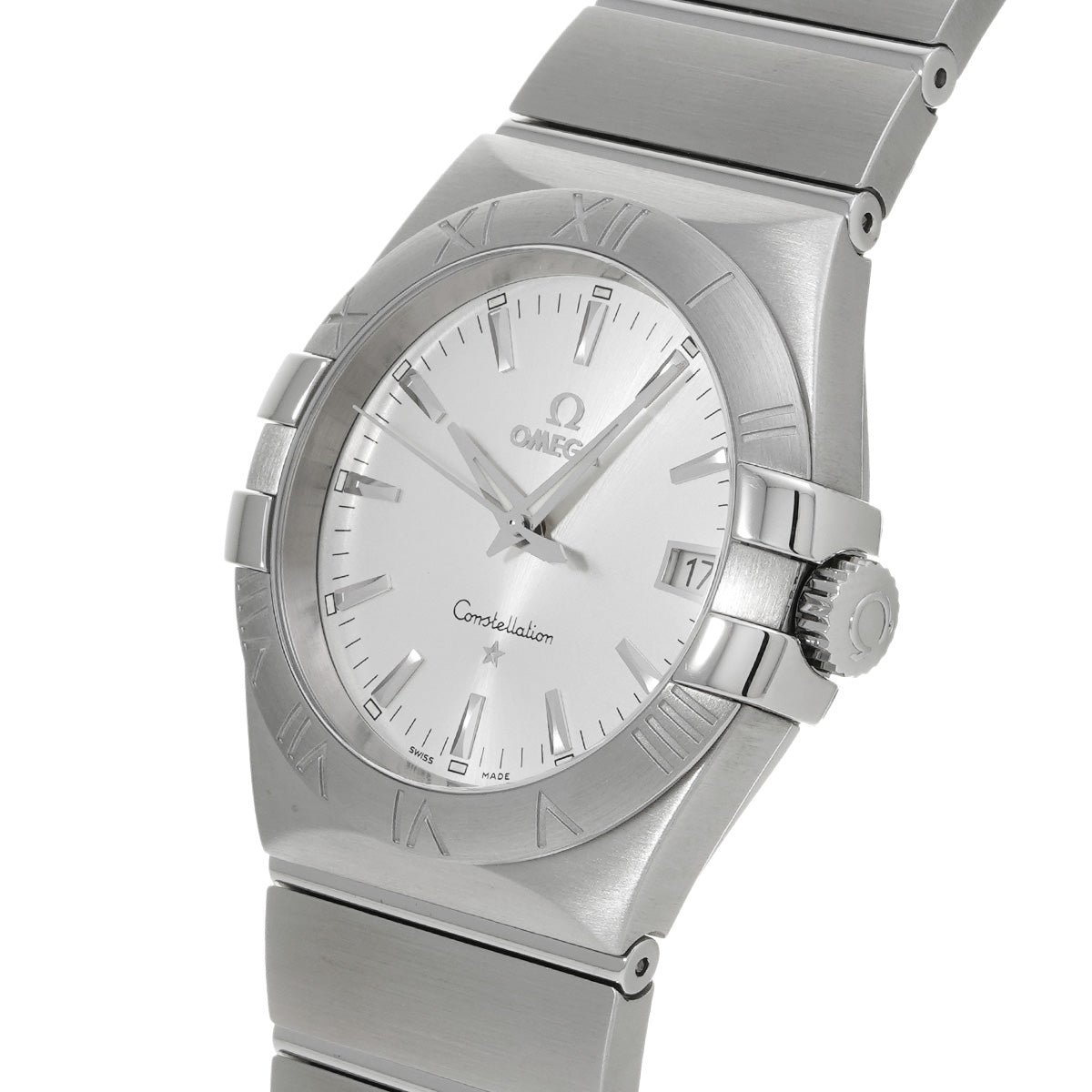 Constellation Quartz 123.10.35.60.02.001 Silver OMEGA Men's [Pre-owned].