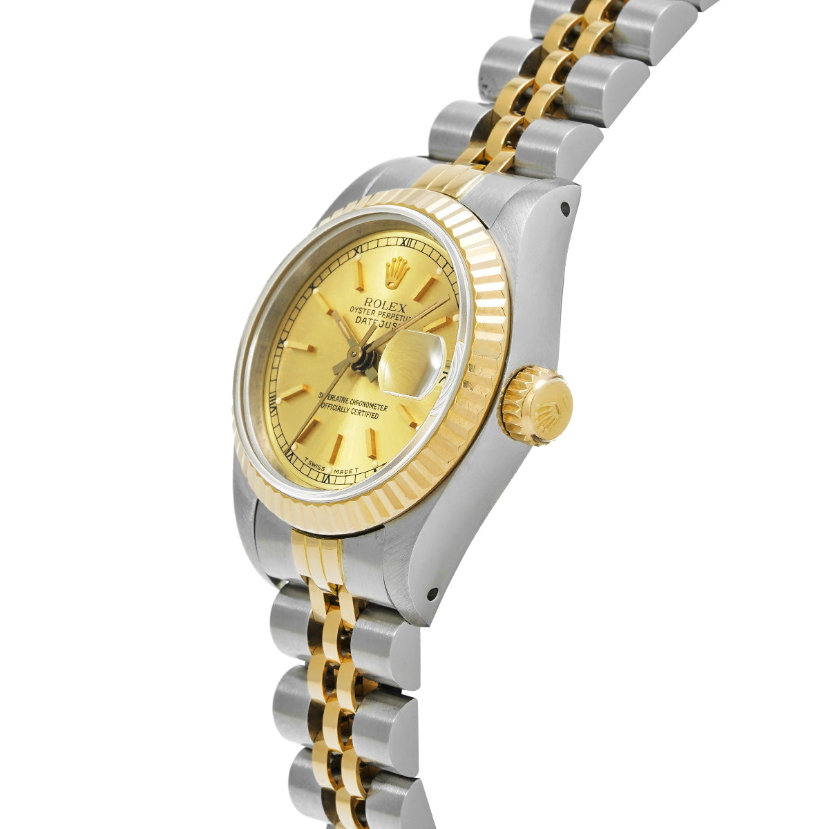 Datejust 69173 R (manufactured circa 1988) Champagne ROLEX Ladies [Pre-Owned].