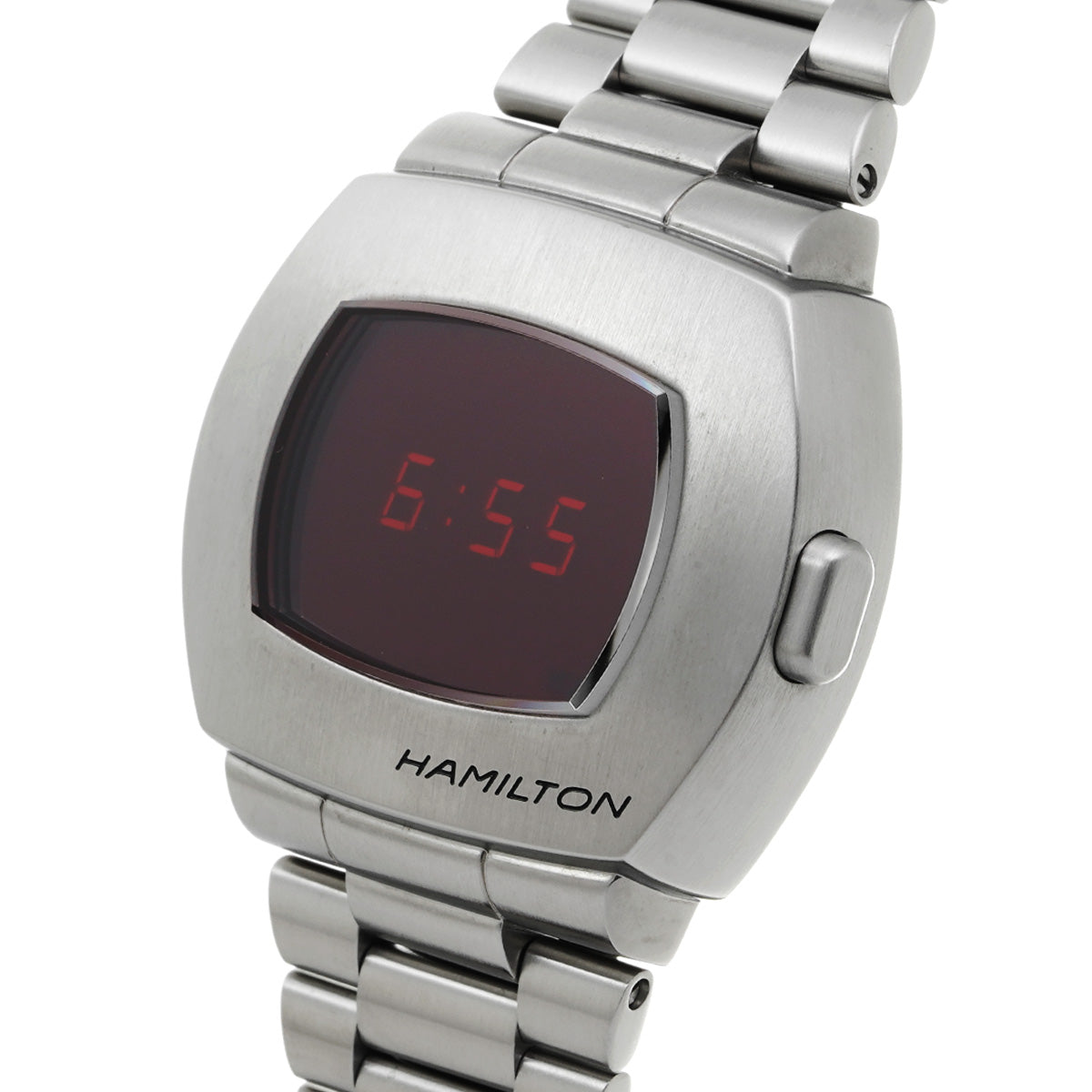 American Classic PSR Digital Quartz H52414130 Black HAMILTON Men's [Pre-Owned].
