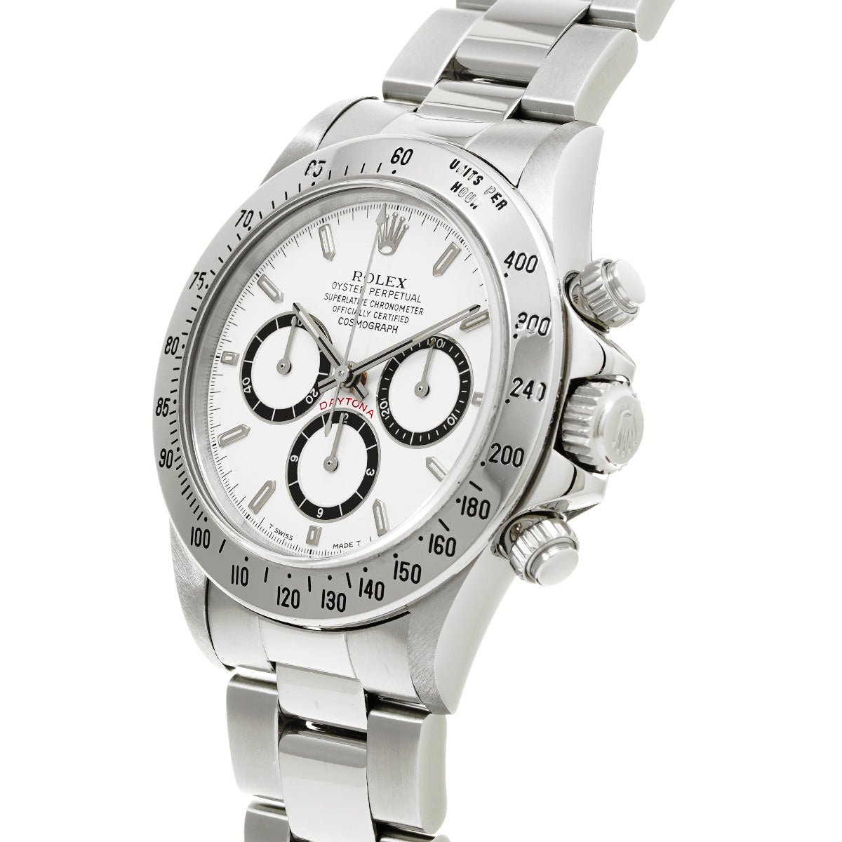 Cosmograph Daytona 16520, Number X (manufactured circa 1993) White ROLEX Men's [Pre-Owned].