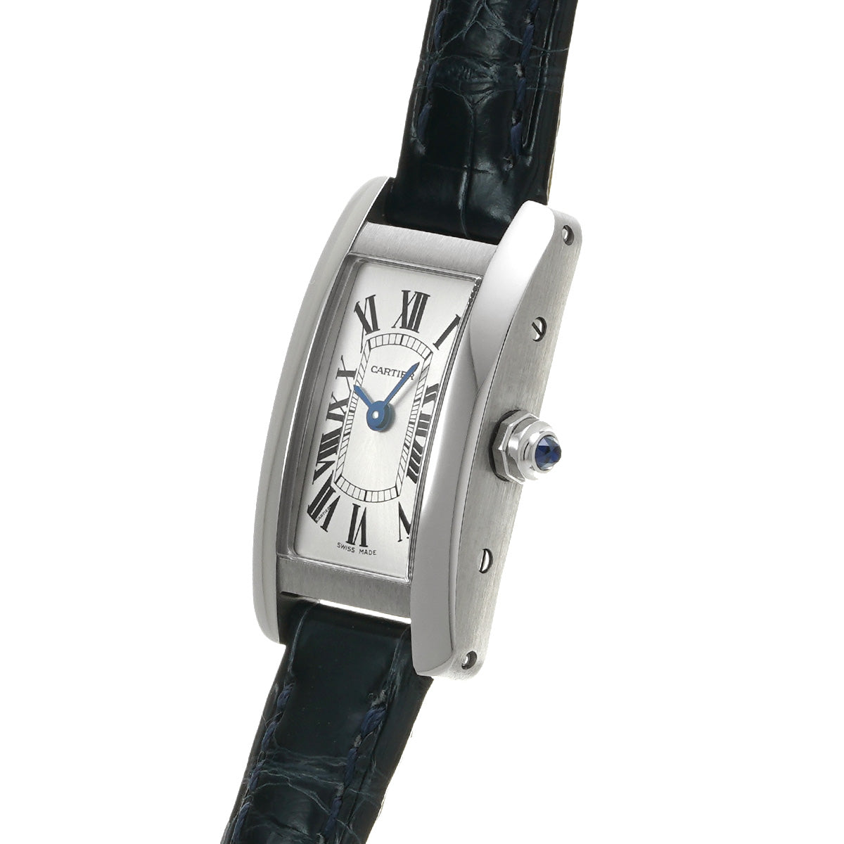 Tank American Mini WSTA0032 Silver CARTIER Ladies [Pre-owned]