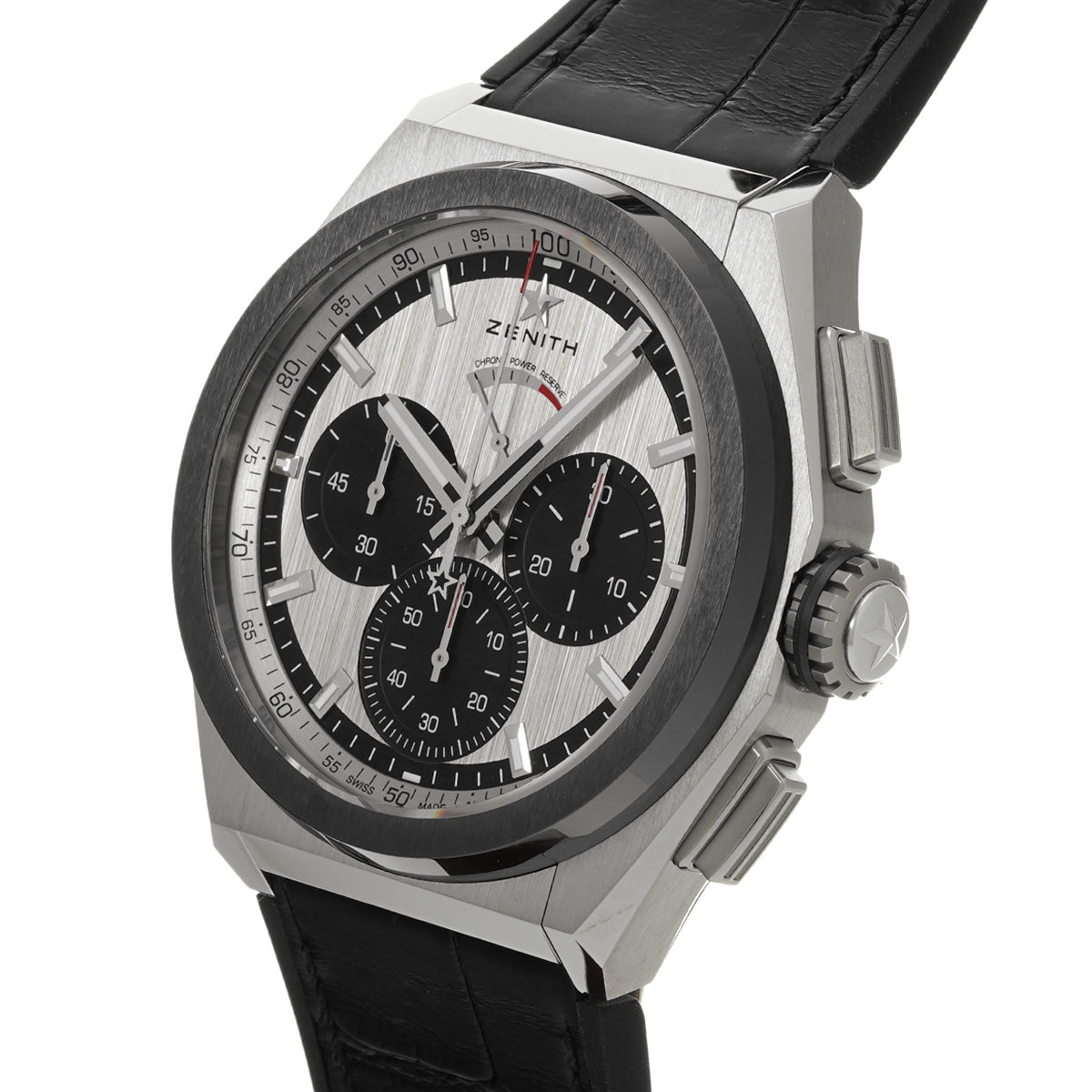 95.9005.9004/01.R582 Defy El Primero 21 Silver/Black ZENITH Men's [Pre-owned]