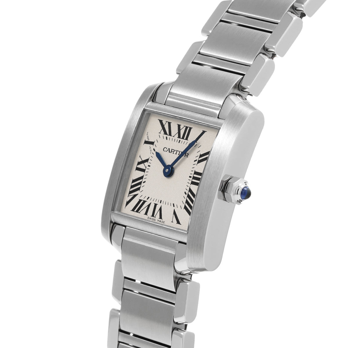 Tank Francaise SM W51008Q3 Silver CARTIER Ladies [Pre-owned]