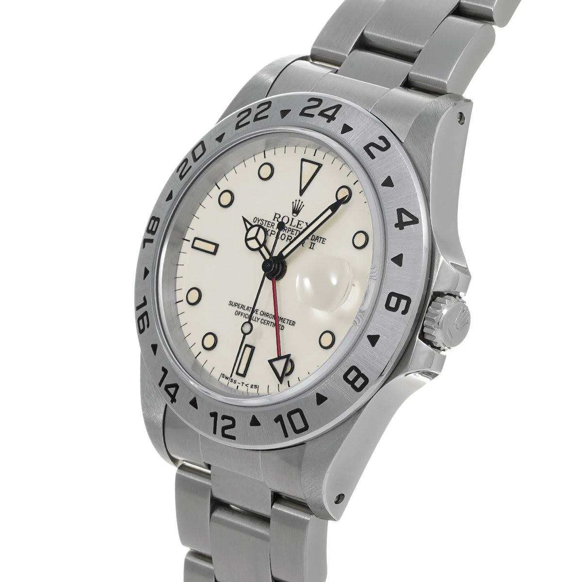 Explorer II 16570 T (manufactured circa 1997) White ROLEX Men's [Pre-Owned].