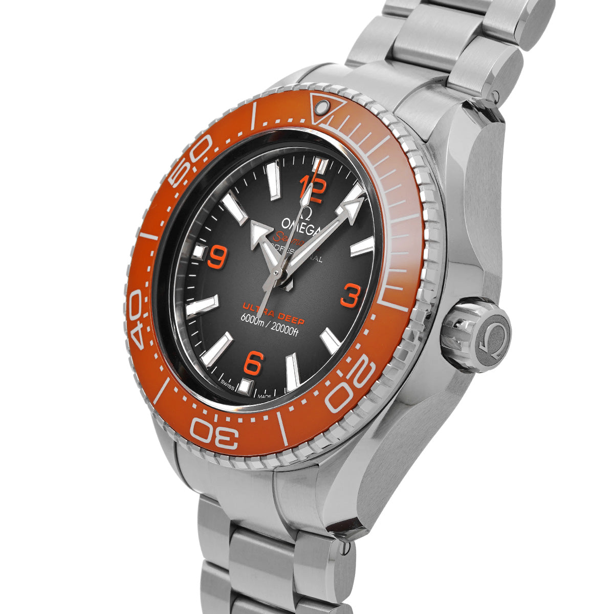 Seamaster Planet Ocean 6000 Co-Axial Master Chronometer Ultra Deep 215.30.46.21.06.001 Gray OMEGA Men's [pre-owned].