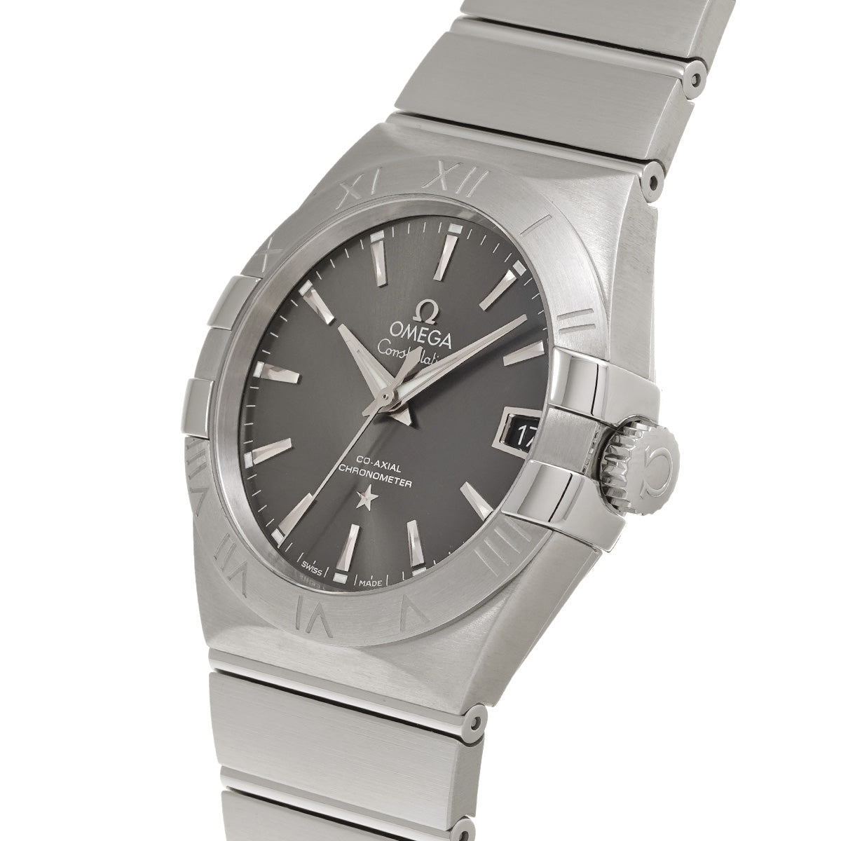 Constellation Co-Axial Chronometer 123.10.38.21.06.001 Gray OMEGA Men's [New]