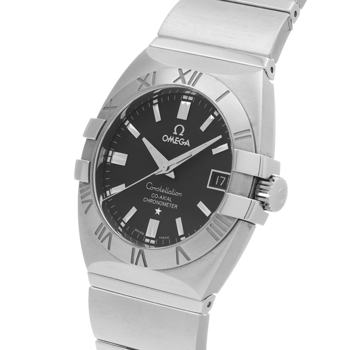 Constellation Double Eagle Co-Axial 1501.51 Black OMEGA Men's [Pre-Owned].