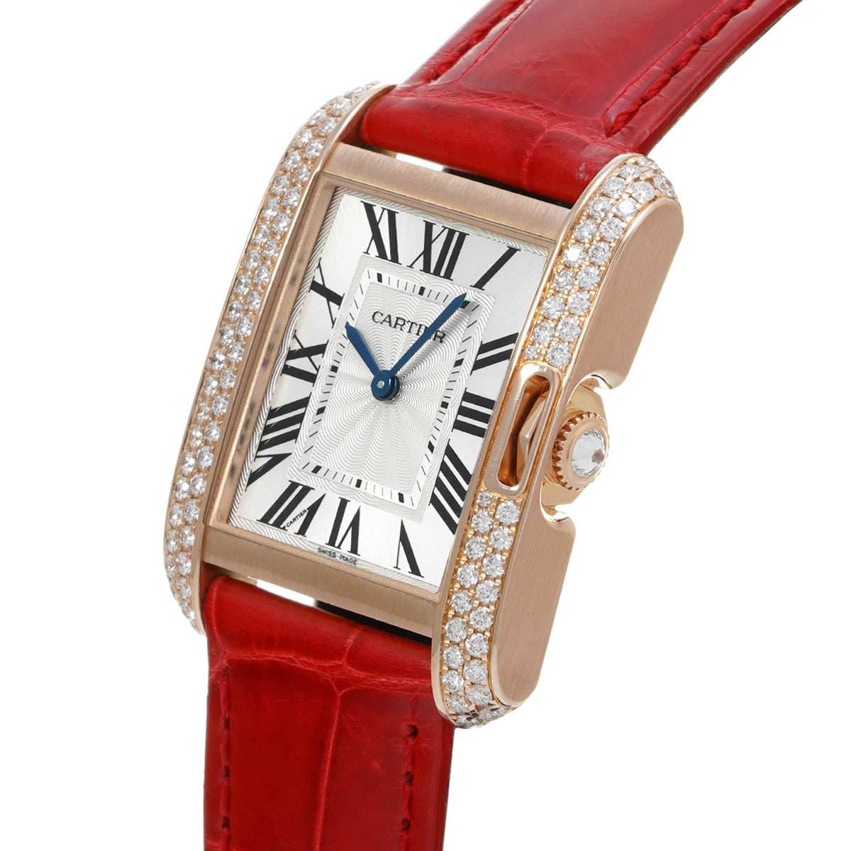 Tank Anglaise WT100029 Silver CARTIER Ladies [Pre-owned]