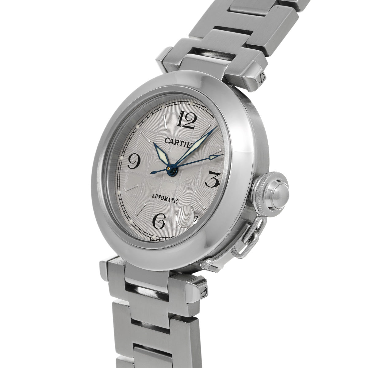 Pasha C W31023M7 Silver CARTIER Unisex [Pre-Owned].