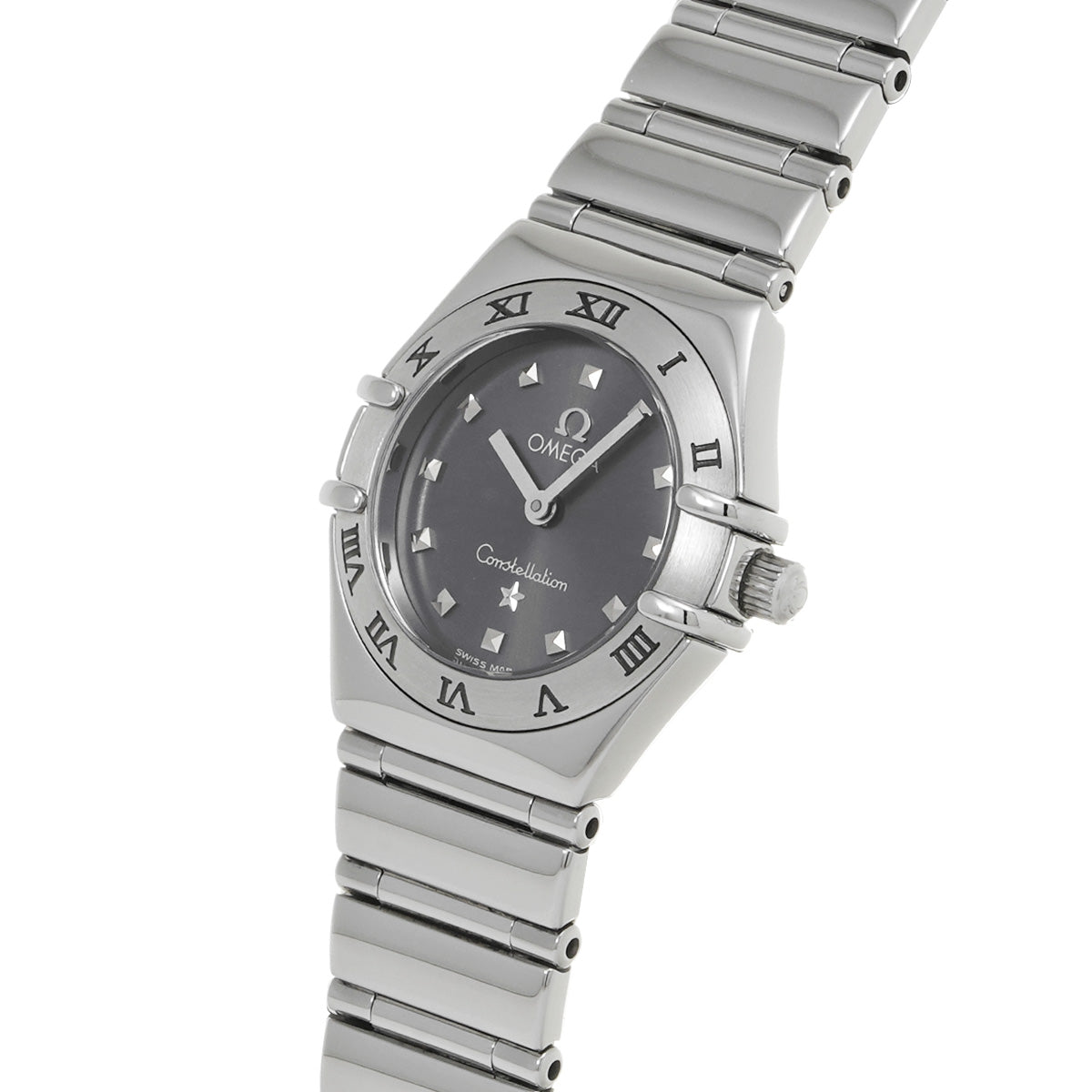 Constellation Mini Quartz 1561.51 Gray OMEGA Ladies [Pre-Owned].