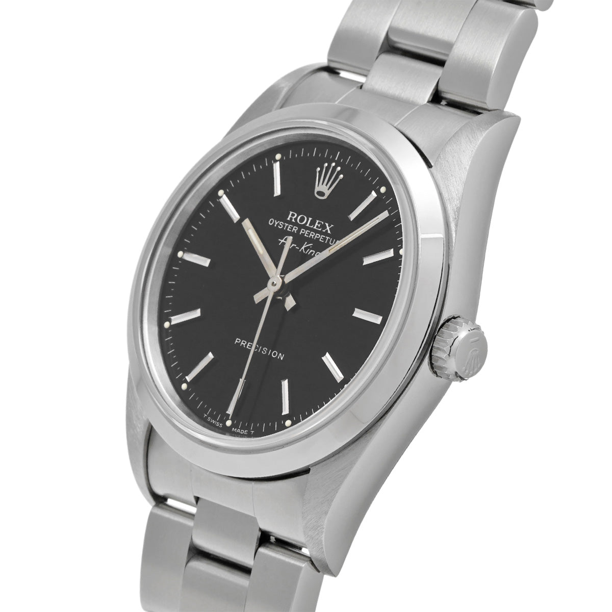 Air-King 14000 S (made around 1994) Black ROLEX Men's [Pre-owned].