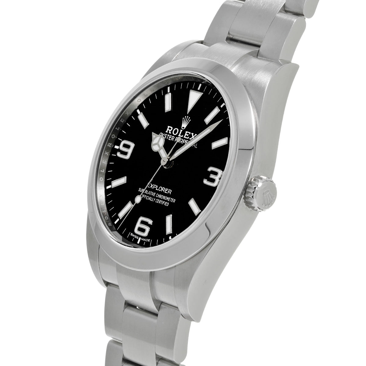 Explorer 214270 Random Serial Black ROLEX Men's [Pre-owned].