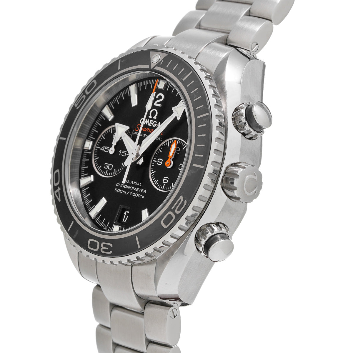 Seamaster Planet Ocean 600 Co-Axial Chronograph 232.30.46.51.01.001 Black OMEGA Men's [Pre-Owned].