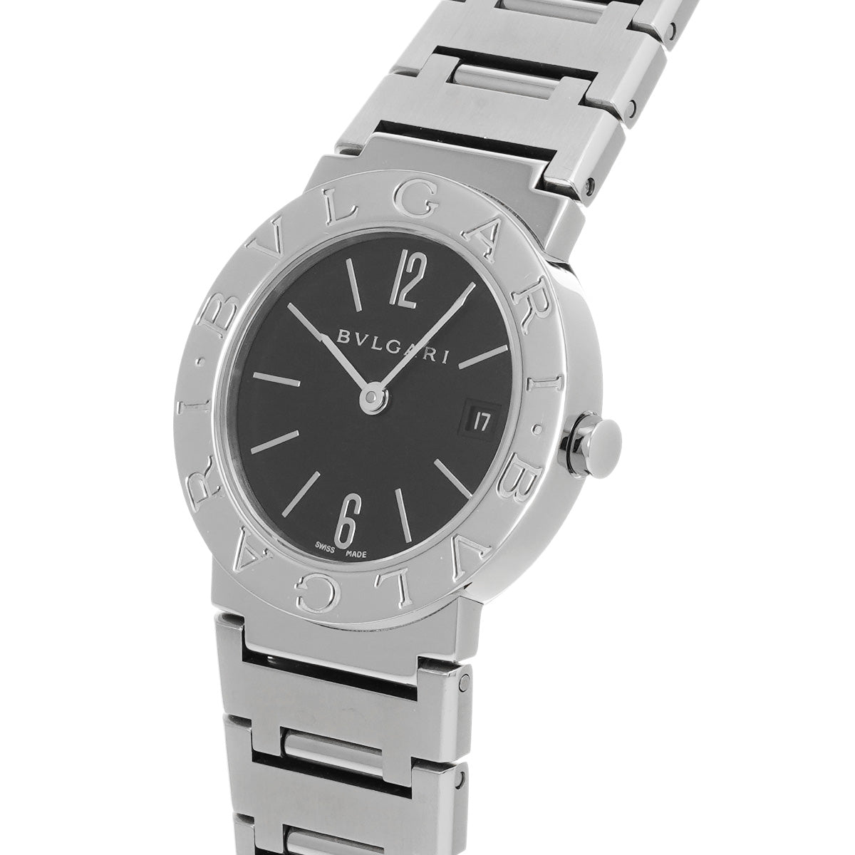 Bulgari Bulgari BB26SS Black BVLGARI Ladies [Pre-owned].