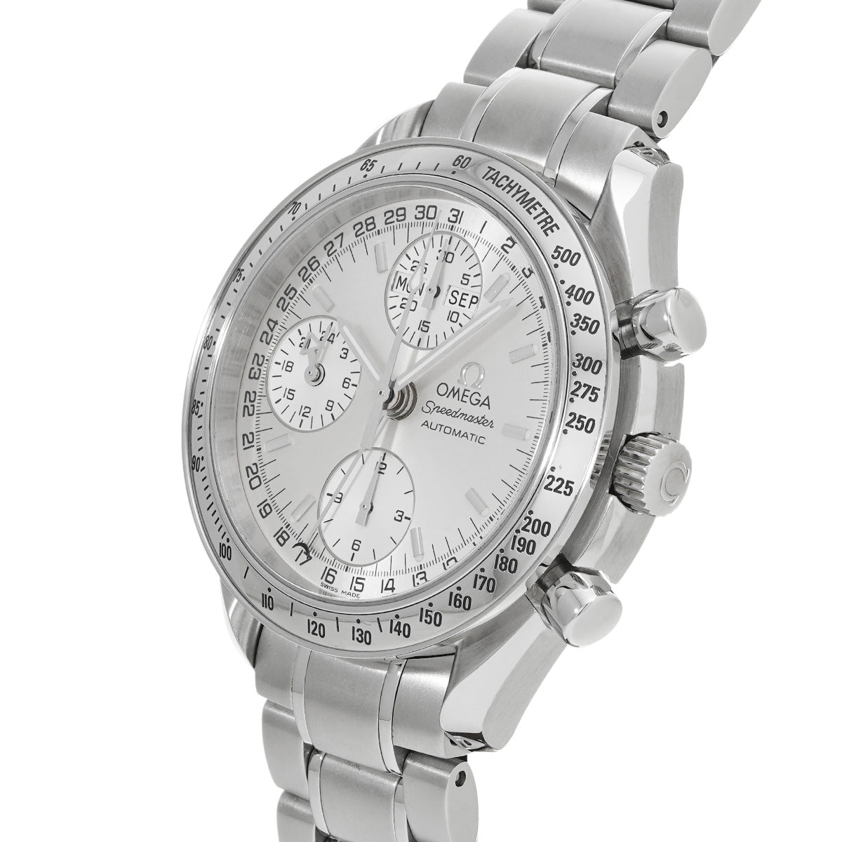 Speedmaster Triple Calendar 3523.30 Silver OMEGA Men's [Pre-Owned].