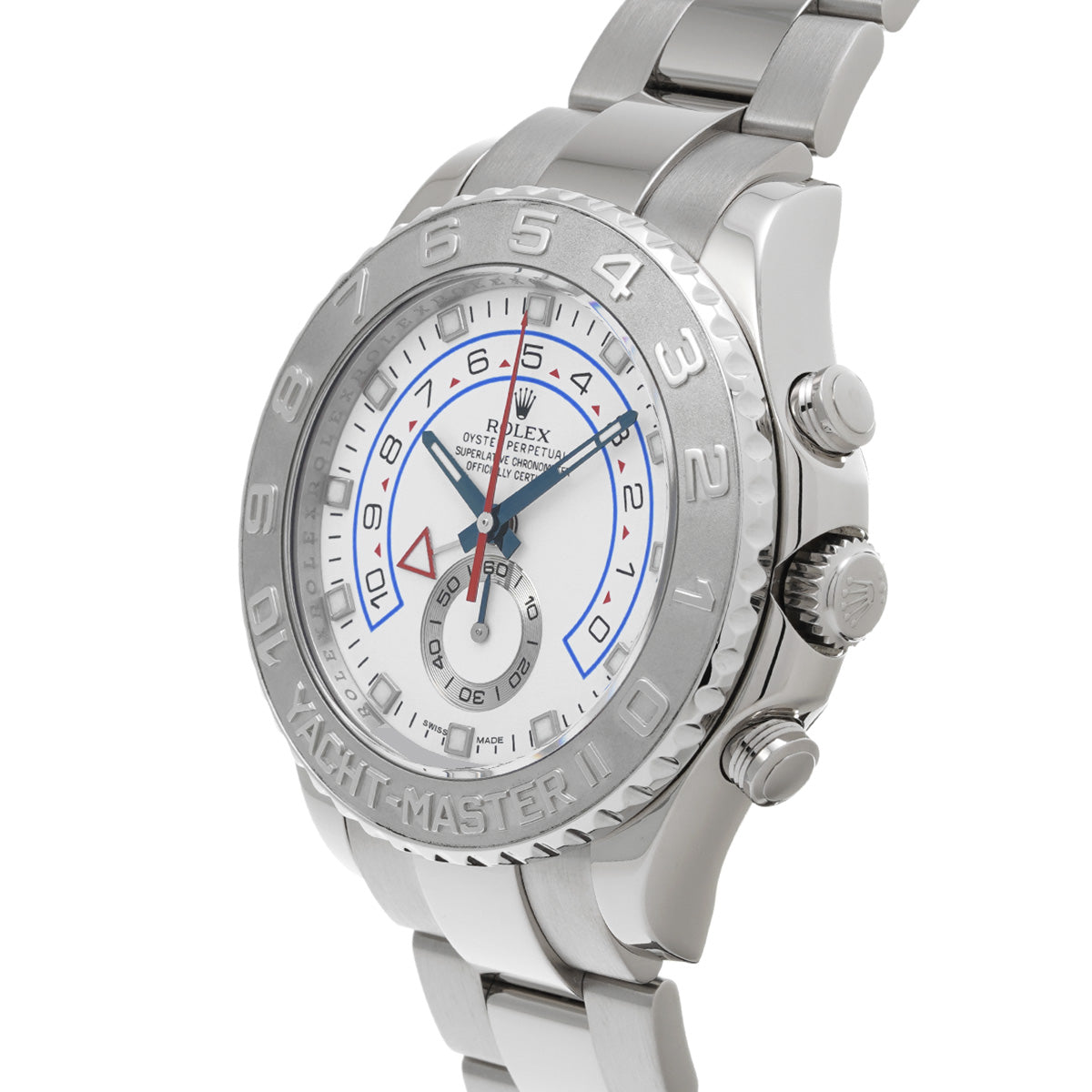 Yacht-Master II 116689 G (manufactured circa 2011) White ROLEX Men's [Pre-Owned].