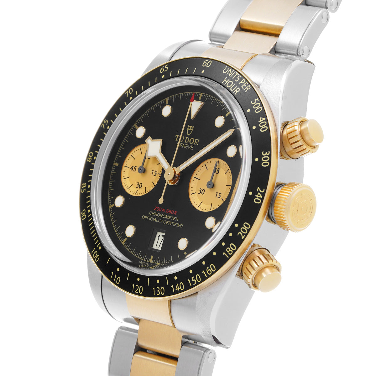 Black Bay Chrono S&amp;G 79363N Black/Champagne TUDOR Men's [Pre-Owned].