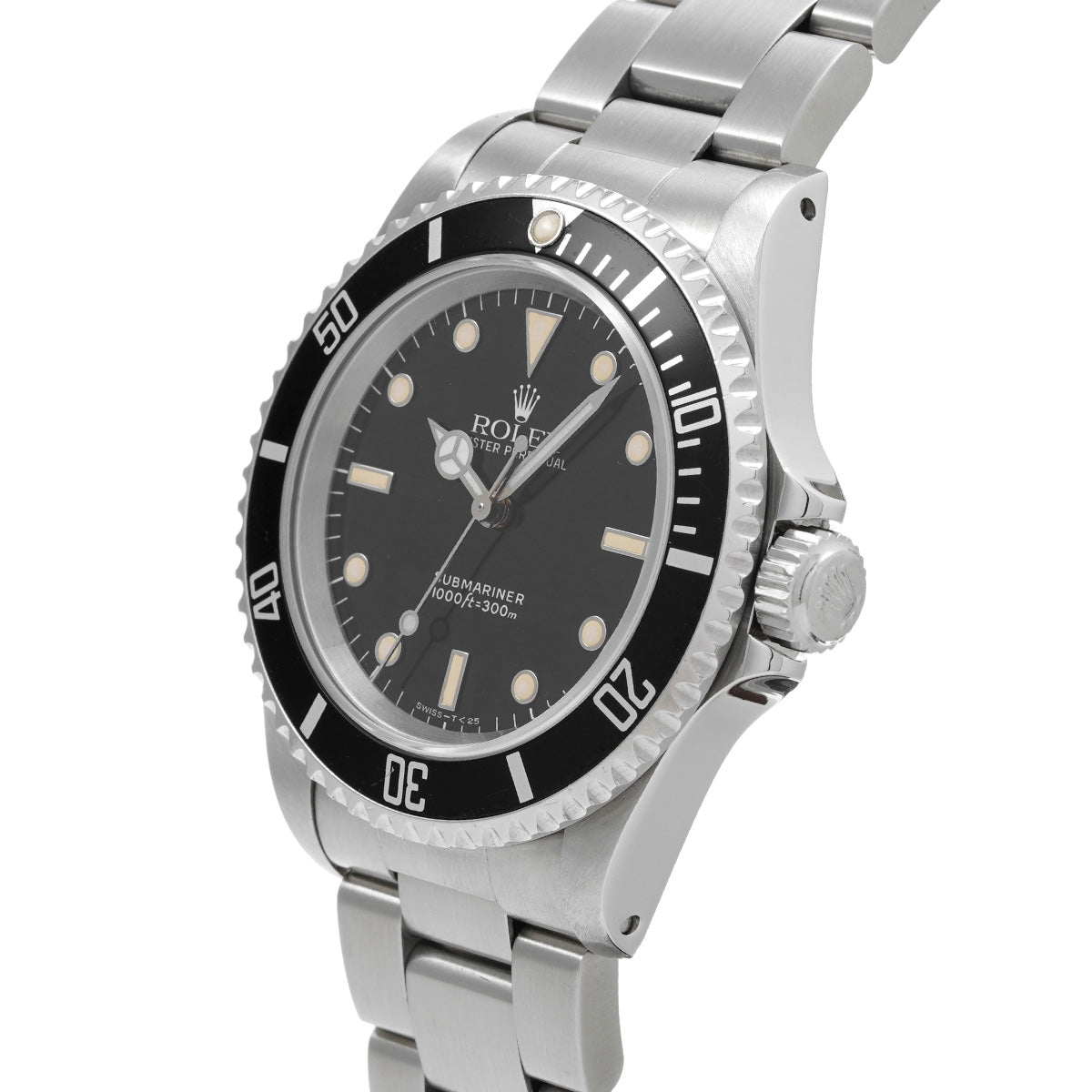 Submariner 14060 E (manufactured circa 1991) Black ROLEX Men's [Pre-Owned].