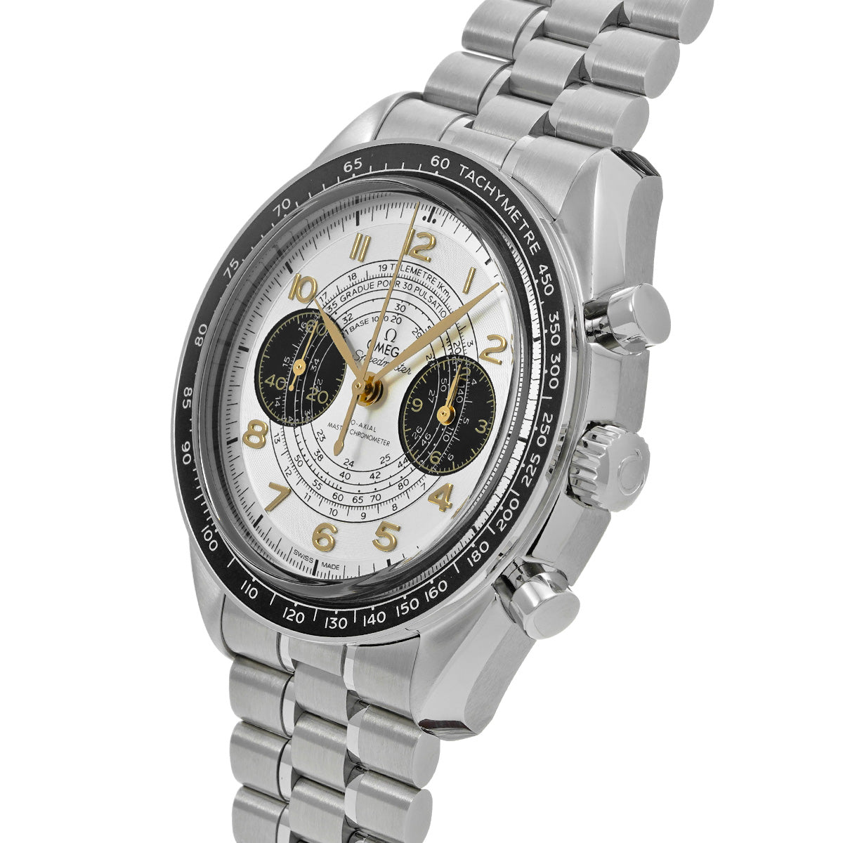 Speedmaster Chronoscope Co-Axial 2024 Paris Olympics 522.30.43.51.02.001 Silver/Black OMEGA Men's [New]