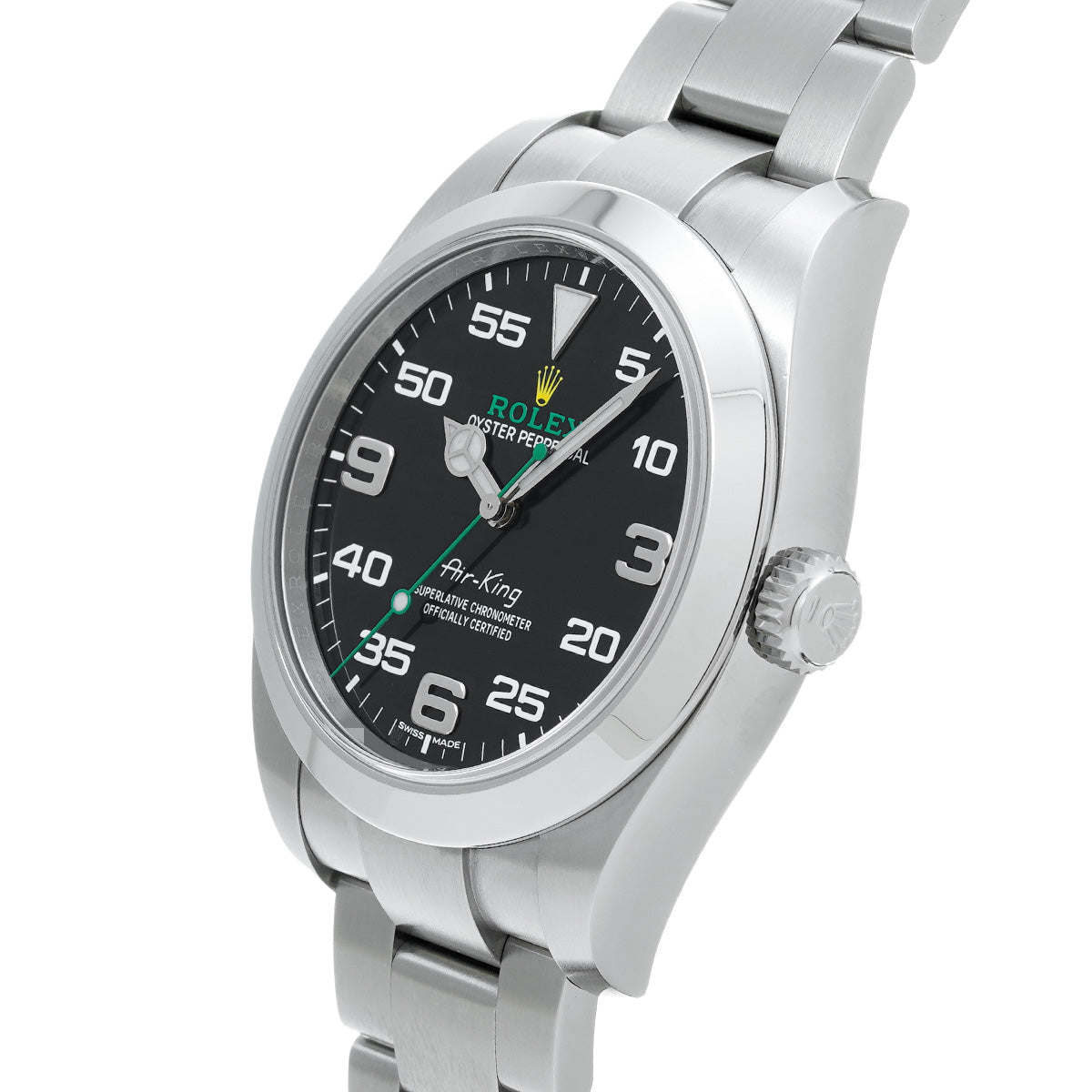 AIRKING 116900 Random Serial Black ROLEX Men's [Pre-owned].