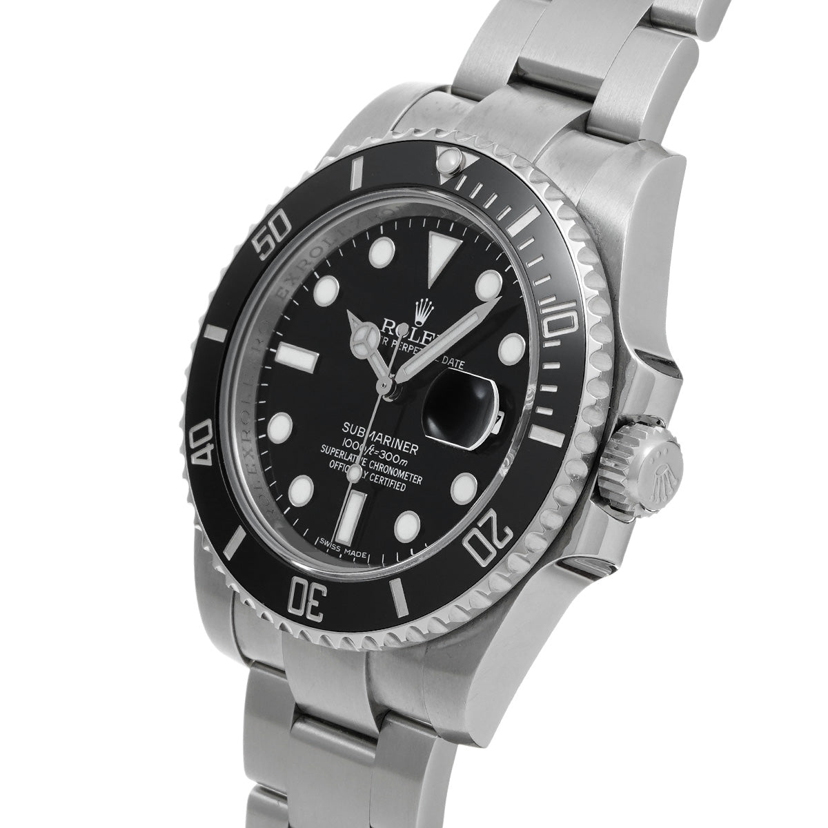 Submariner Date 116610LN Random Serial Black ROLEX Men's [Pre-Owned].