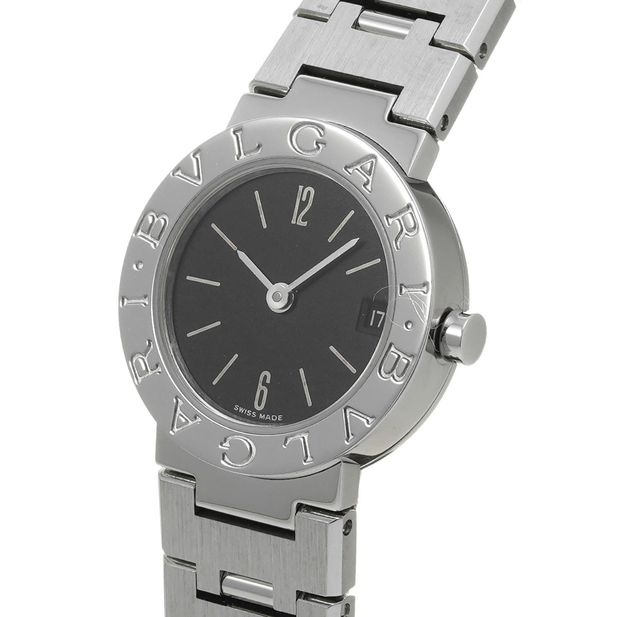 Bulgari Bulgari BB23SS Black BVLGARI Ladies [Pre-owned].