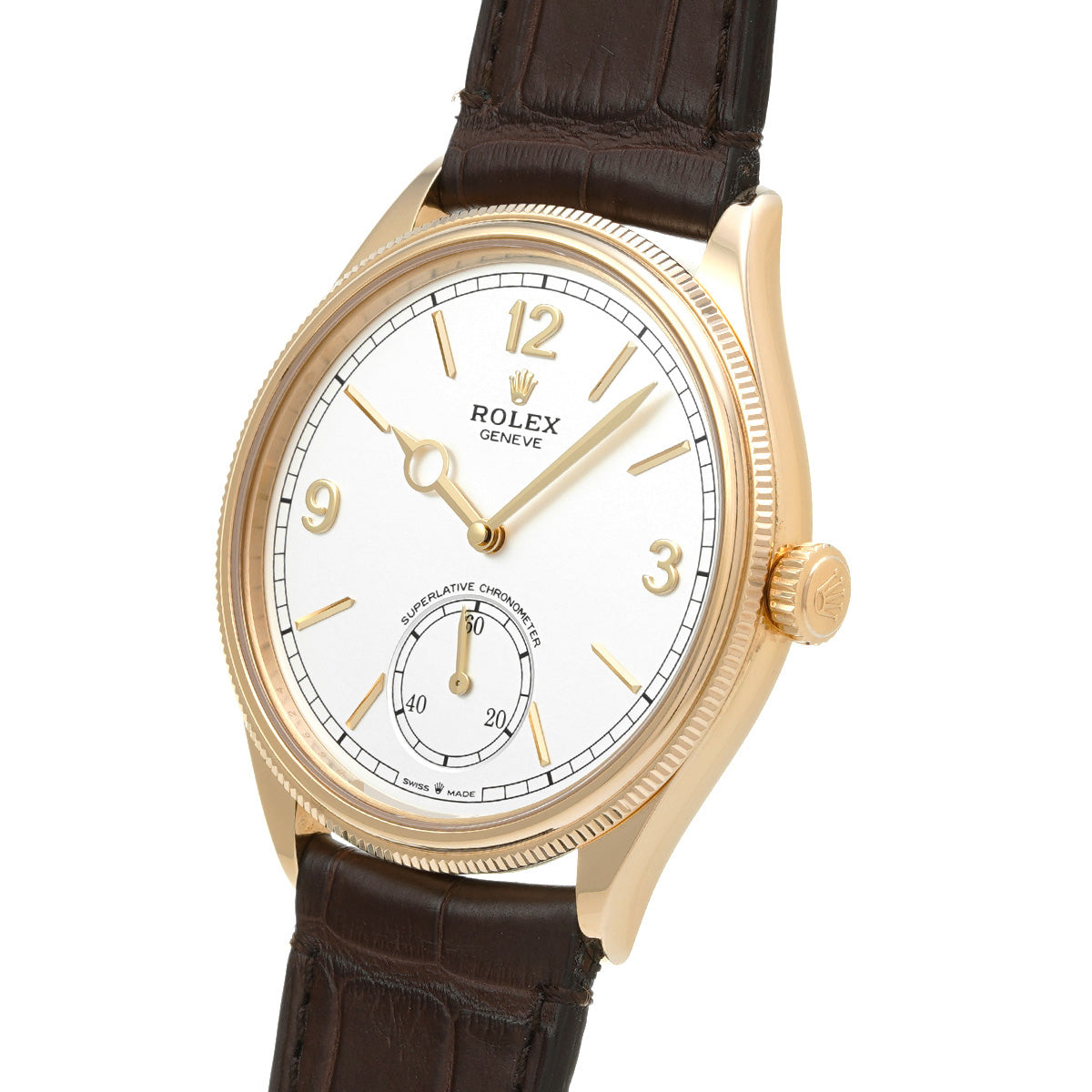 1908 52508 Random Serial White ROLEX Men's [Pre-owned].
