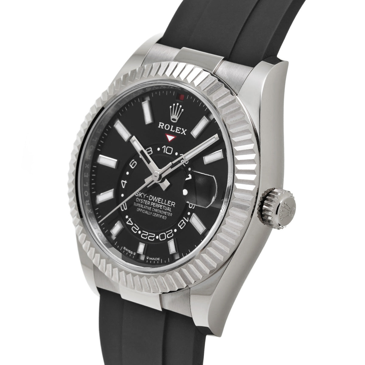 SKYDWELLER 336239 Random Serial Black ROLEX Men's [Pre-owned].