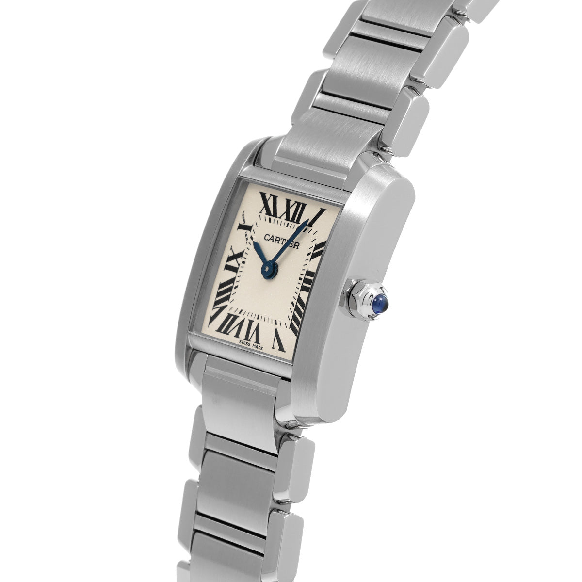 Tank Francaise SM W51008Q3 Silver CARTIER Ladies [Pre-owned]