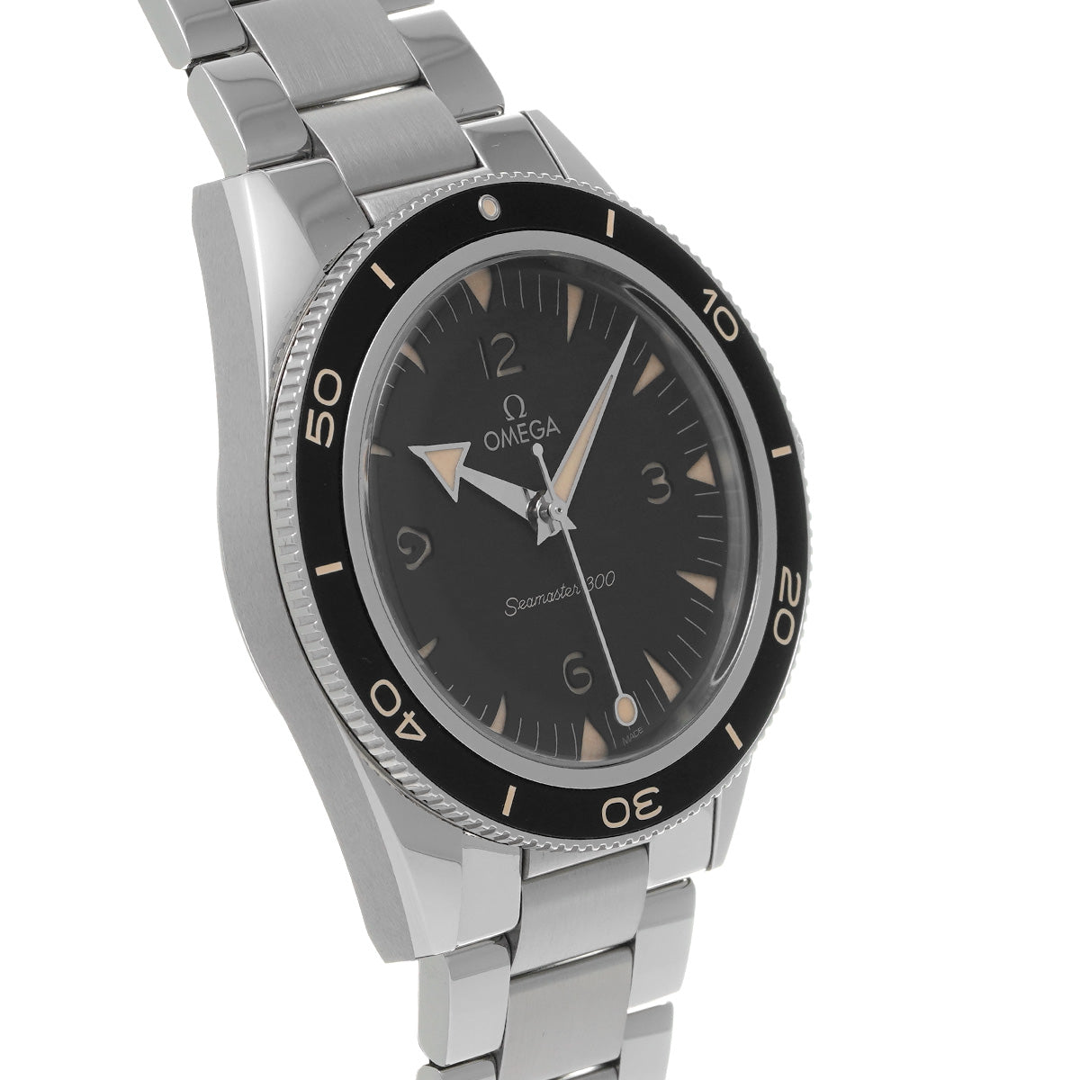 Seamaster 300 Co-Axial Master Chronometer 234.30.41.21.01.001 Black OMEGA Men's [pre-owned].