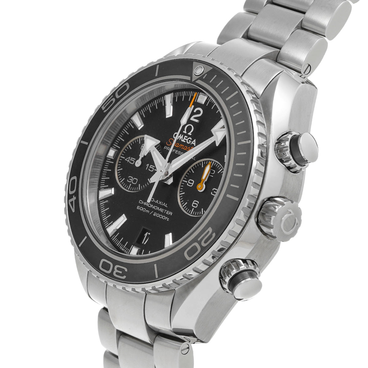 Seamaster Planet Ocean 600 Co-Axial Chronograph 232.30.46.51.01.001 Black OMEGA Men's [Pre-Owned].