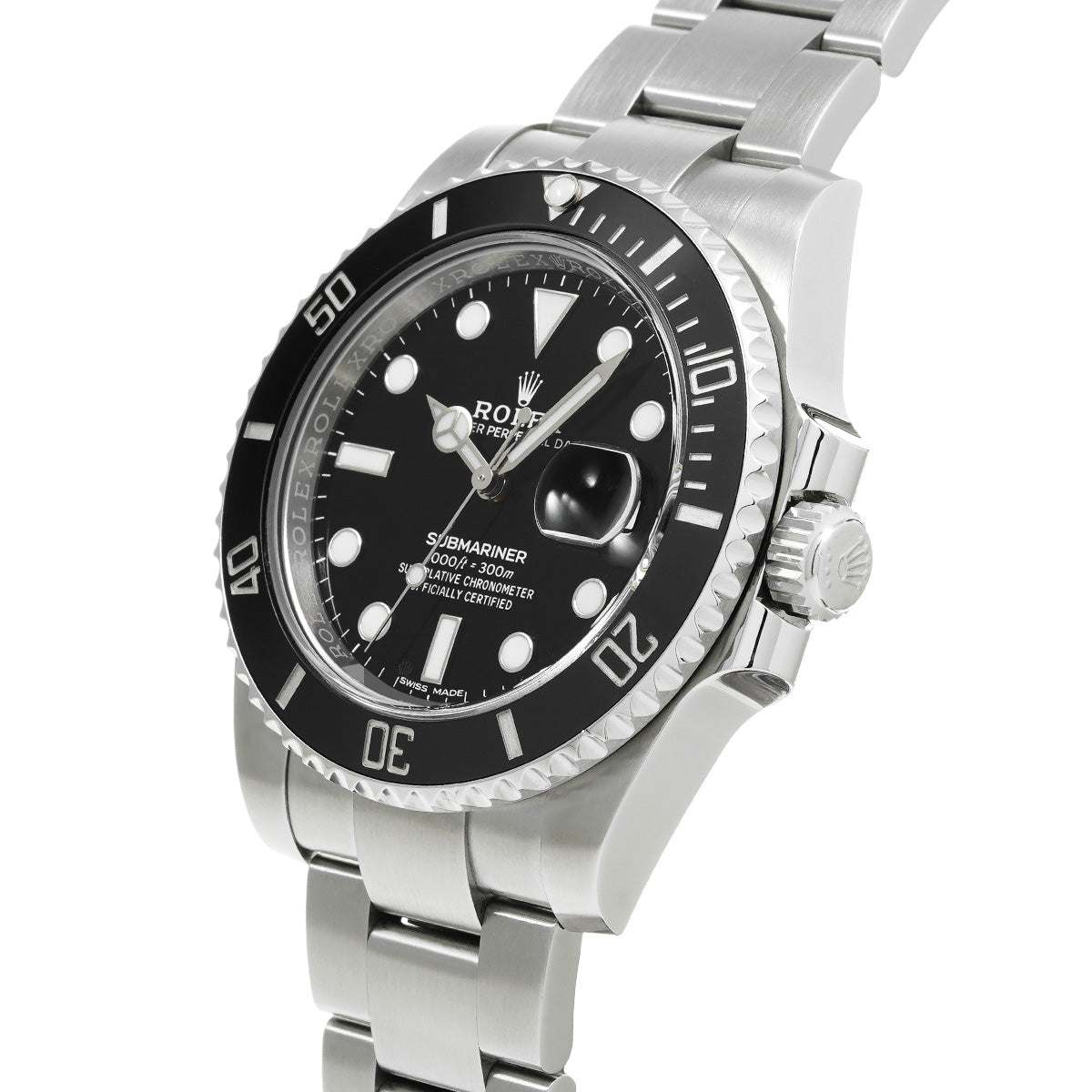 Submariner Date 116610LN Random Serial Black ROLEX Men's [Pre-Owned].