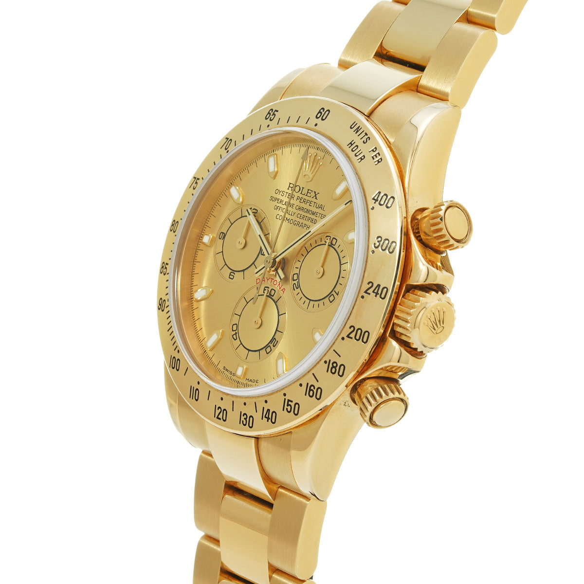 Cosmograph Daytona 116528 A (manufactured circa 1998) Champagne ROLEX Men's [Pre-Owned].