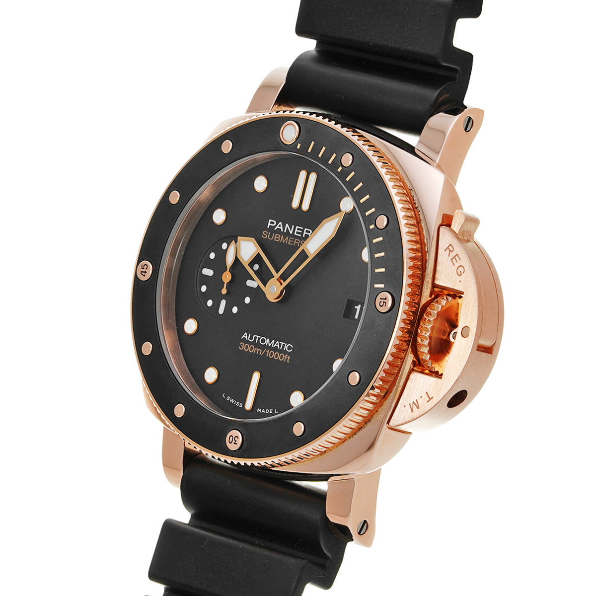 Submersible Goldtech PAM01164 Number X (2021) Black PANERAI Men's [Pre-Owned]