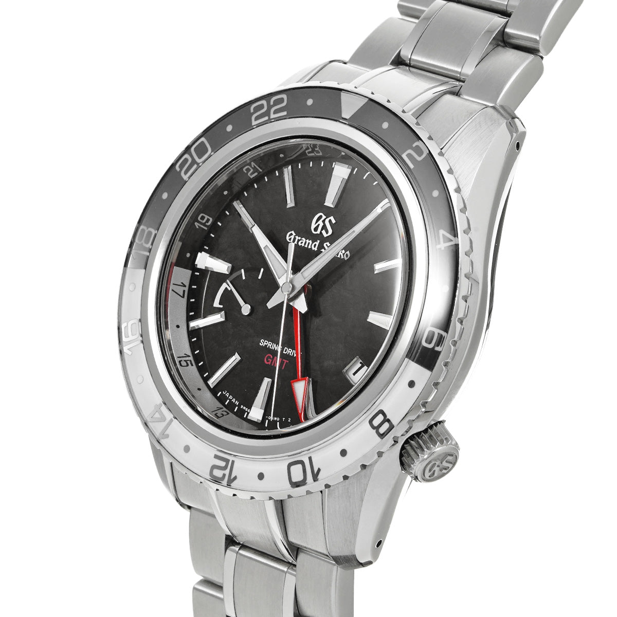 Spring Drive GMT SBGE277 Black Grand Seiko Men's [Pre-Owned].