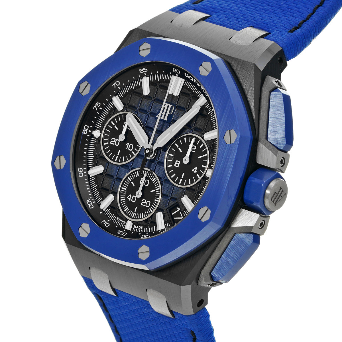 Royal Oak Offshore Chronograph 26420CE.OO.A043VE.01 Blue/Black AUDEMARS PIGUET Mens [Pre-Owned]