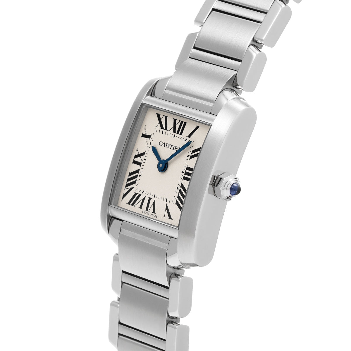Tank Francaise SM W51008Q3 Silver CARTIER Ladies [Pre-owned]