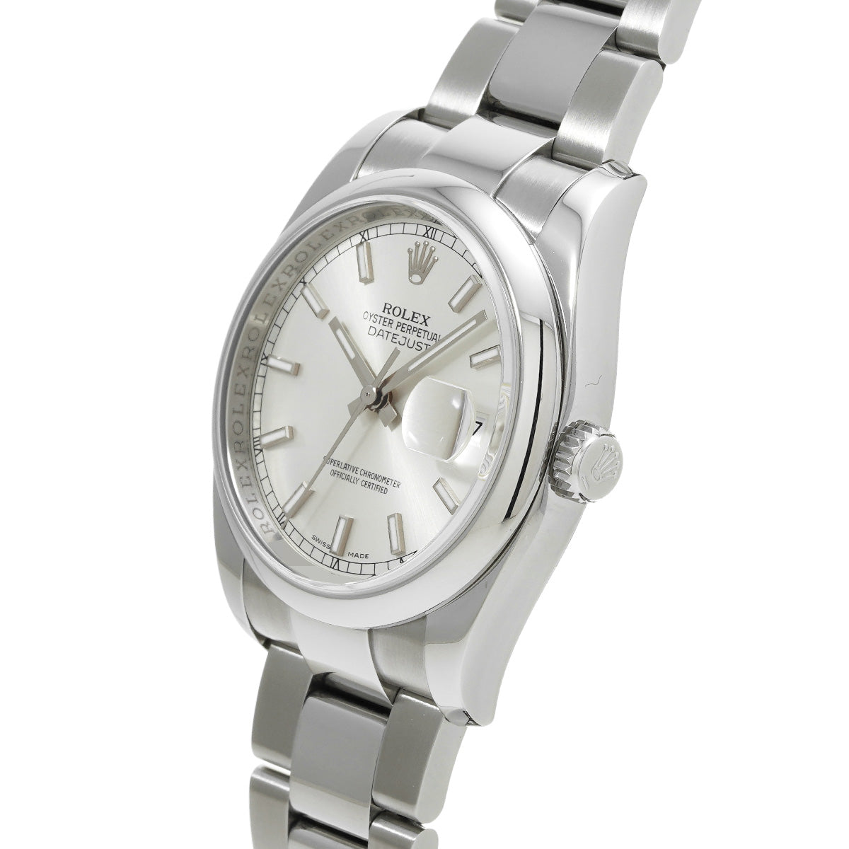 Datejust 116200 Random Serial Silver ROLEX Men's [Pre-owned].