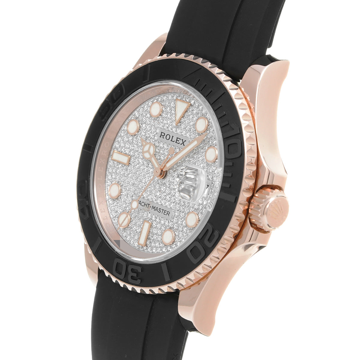 Yacht-Master 40 116655 Random Serial Silver/Diamond ROLEX Men's [Pre-Owned].
