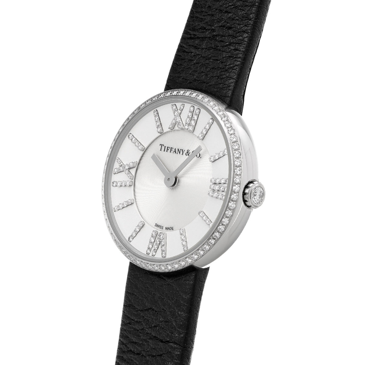 Atlas 62747641 Silver/diamond TIFFANY &amp; Co. ladies [pre-owned].