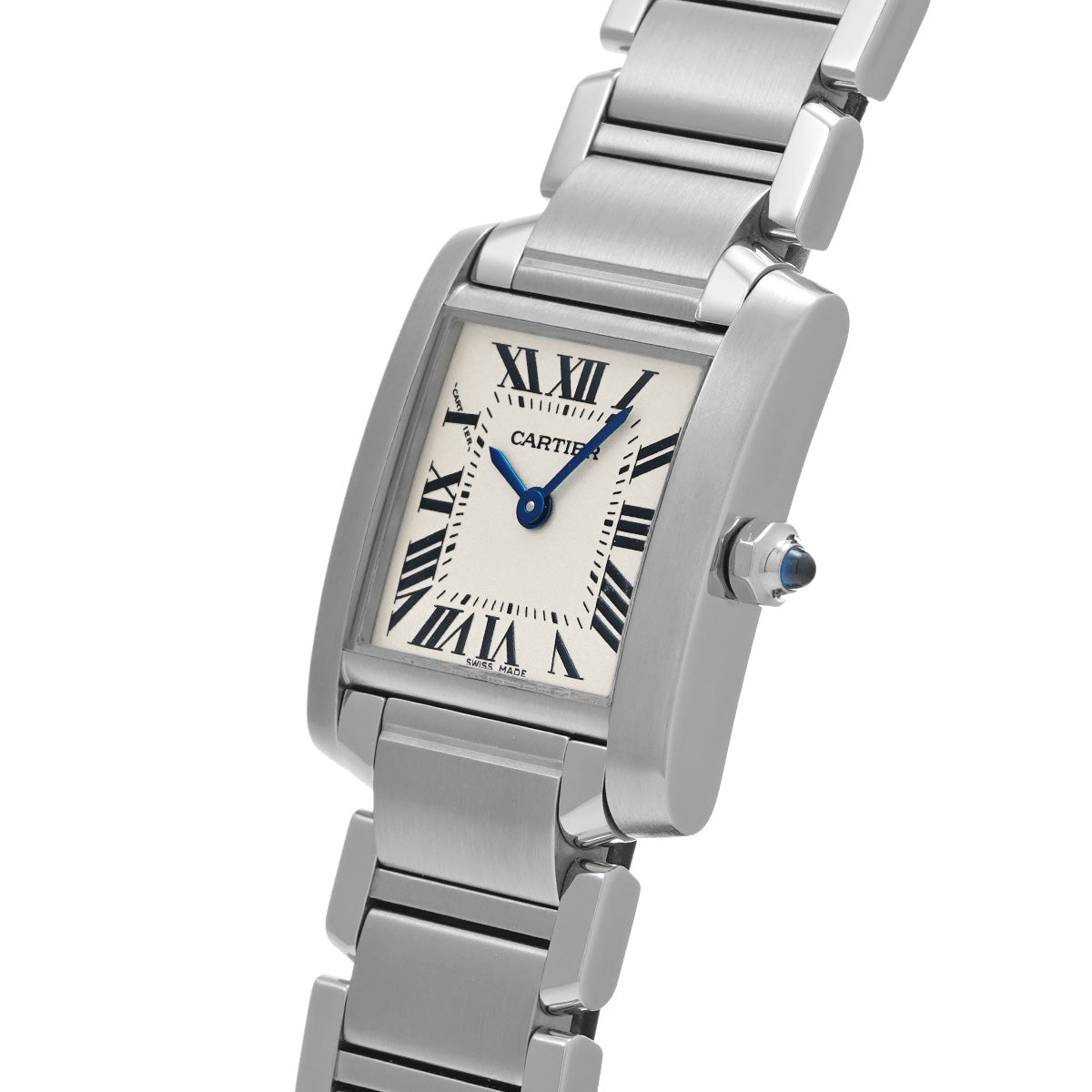 Tank Francaise SM W51008Q3 Silver CARTIER Ladies [Pre-owned]